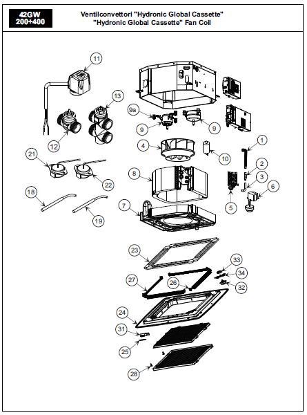 Photo référence 42GW400C ( 2 Tubes  Standard )